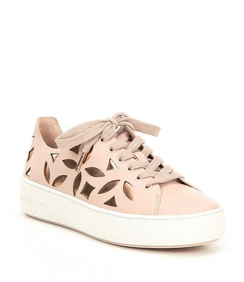 Mimi Perforated Leather Sneaker 